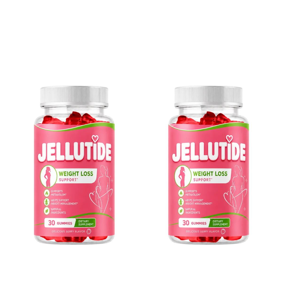 JelluTide 2 bottles package