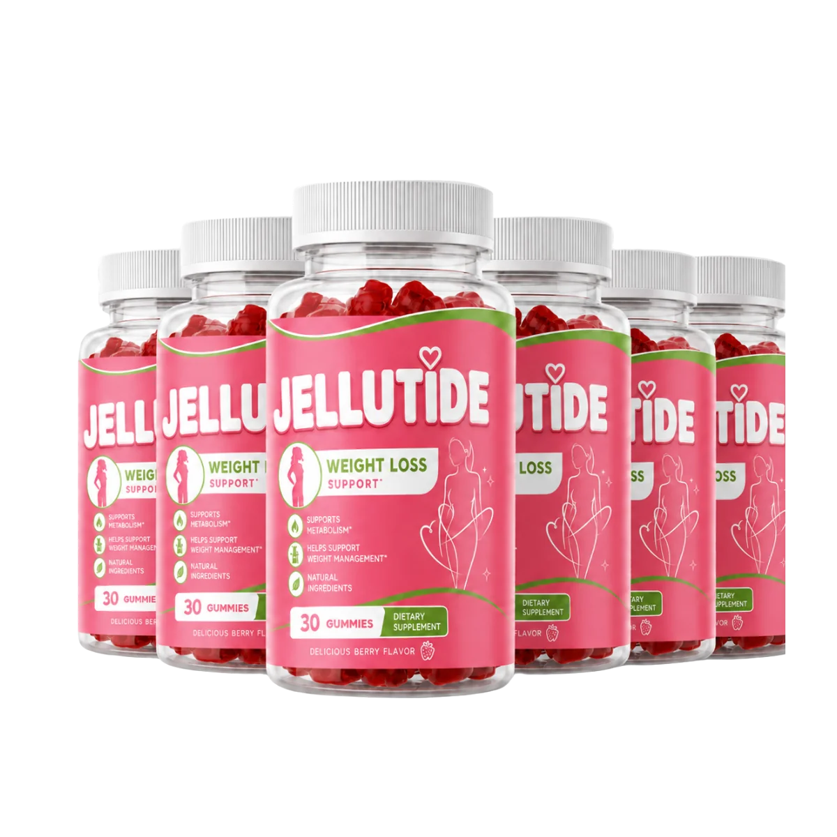 JelluTide 6 bottles package